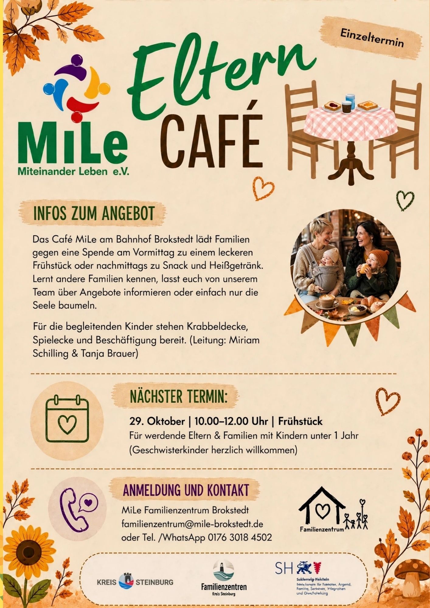 Programm MiLe Familienzentrum Herbst Winter 2026